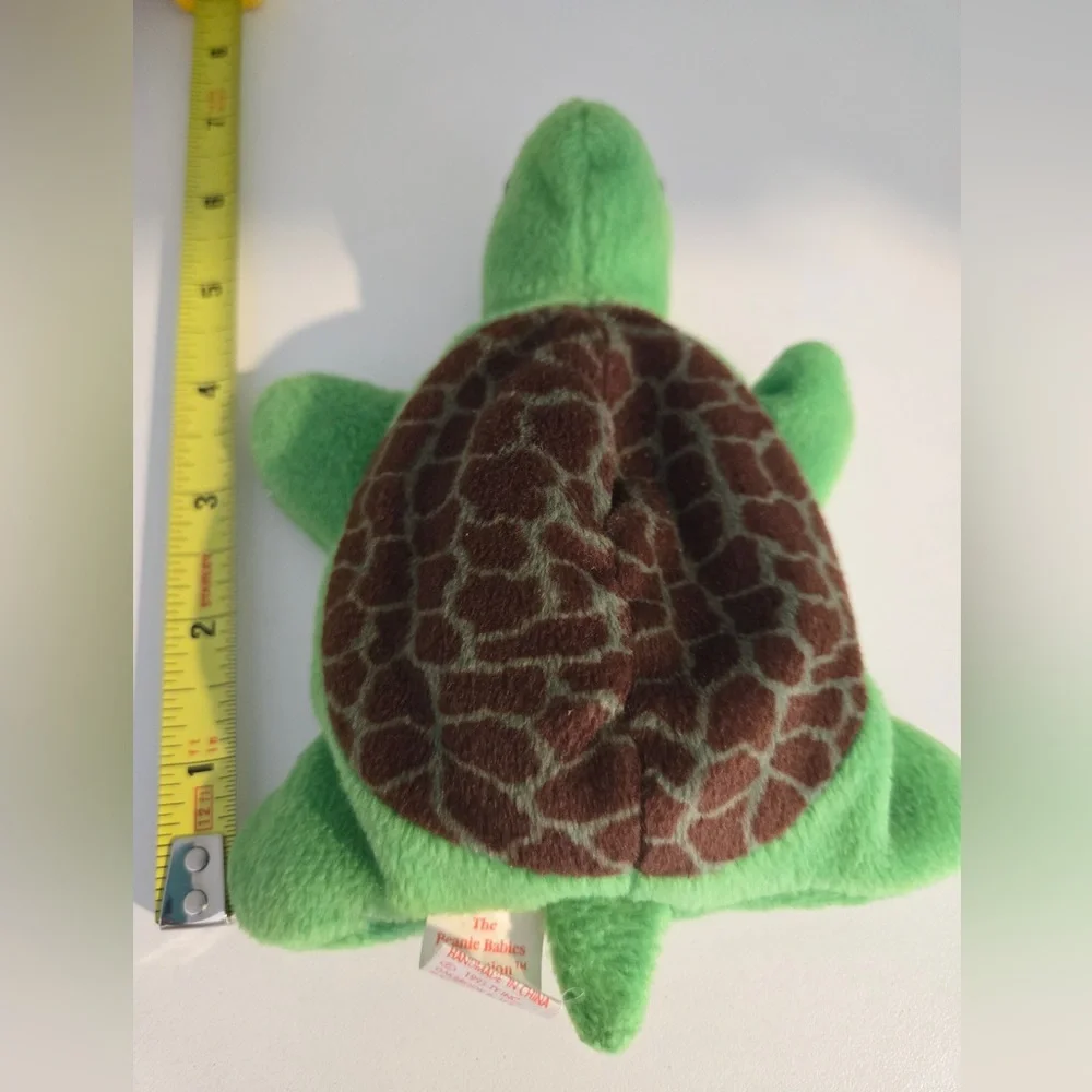 TY Beanie Babies Speedy Turtle Plush 1993 Vintage Rare Collectible Soft Toy